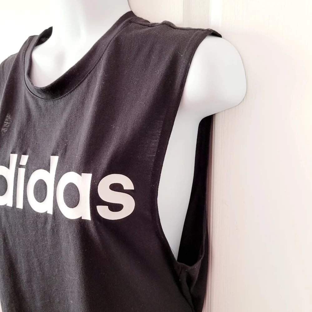 adidas Women's training Tee-shirt Black Small - Picture 3 of 5